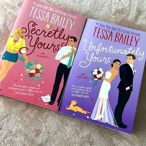 Tessa Bailey Napa series Secretly yours and unfortunately yours Books